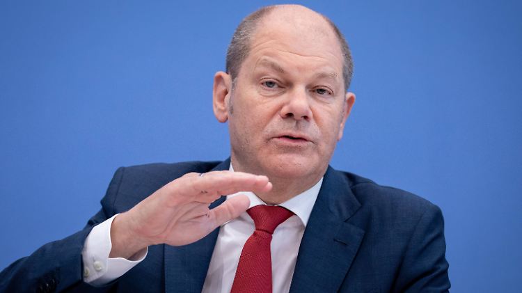 Finanzminister Scholz appelliert an Italien, verantwortlich zu handeln.