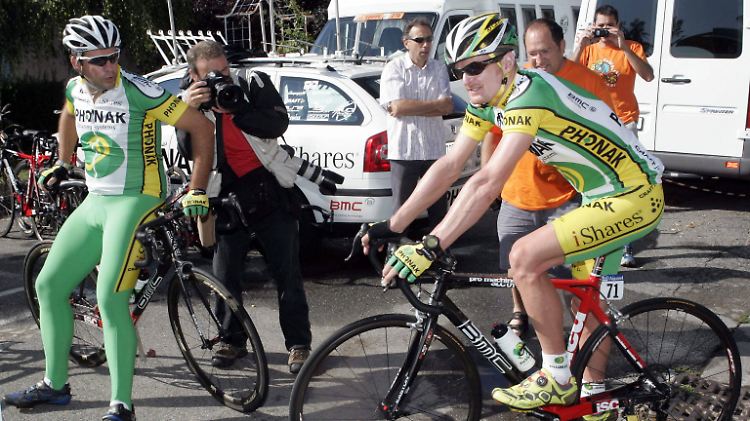 Floyd Landis (r.) bringt nun sein eigenes Team an den Start. 