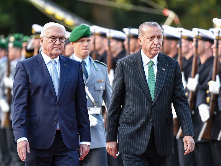 Gut für die deutsch-türkischen Beziehungen? Erdogan beim Staatsbesuch in Deutschland im September.
