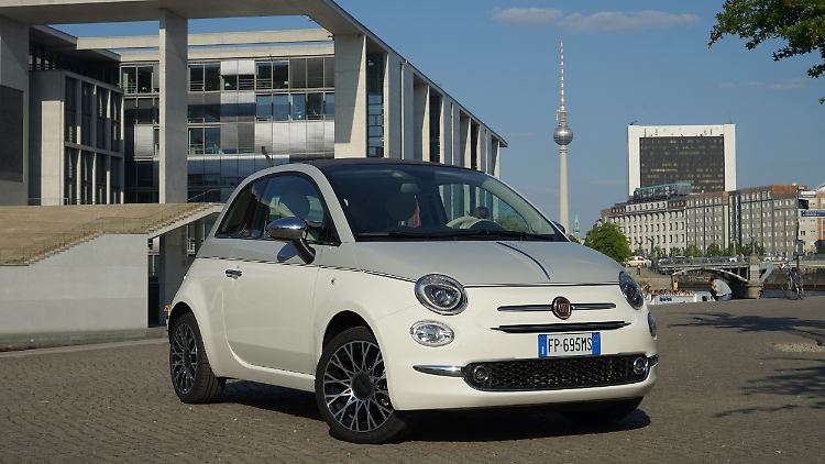 Der wohl charmanteste Itailener auf deutschen Straßen: Fiat 500.