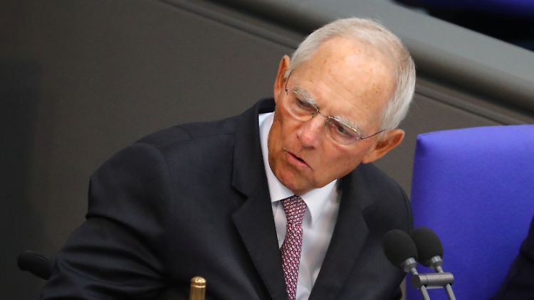 Schäuble sinniert über die Union