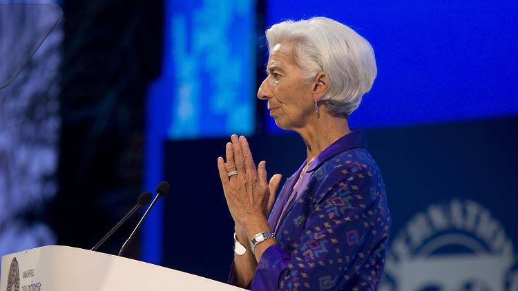 IWF-Chefin Legarde kündigt an, sie wolle in Riad ihre Meinung sagen. 