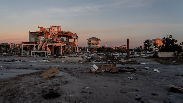 Von der US-Stadt Mexico Beach blieb nach Hurrikan "Michael" nicht viel übrig.