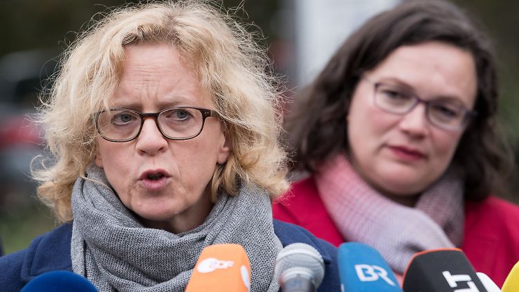 Natascha Kohnen will über alles im Landesvorstand sprechen - "und ich meine über alles", bekräftigte sie.