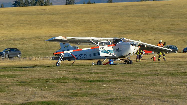 An Bord der Cessna befanden sich vier Menschen, die das Unglück alle überlebten.