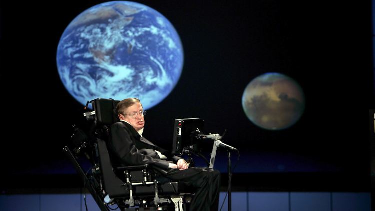Der britische Astrophysiker Stephen Hawking galt als Visionär - auch die Besiedlung des Universums hatte er gefordert.