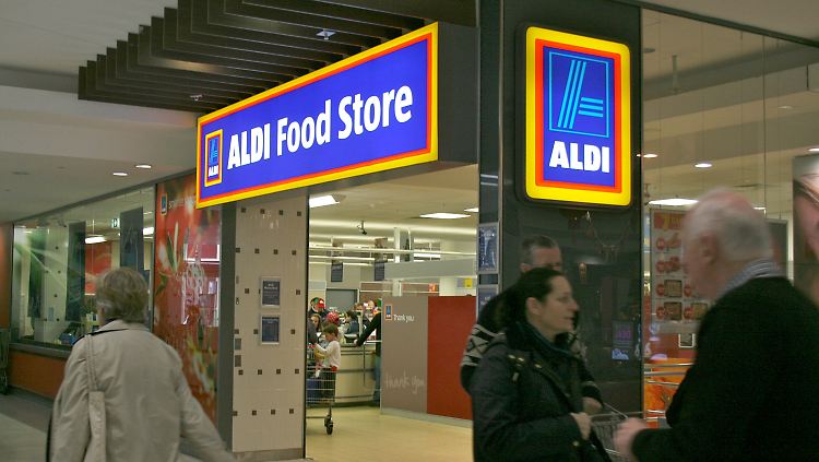 Aldi-Filiale in Sydney: "Die Wahrheit ist, dass sie nicht an der Milchindustrie hier in Australien interessiert sind."