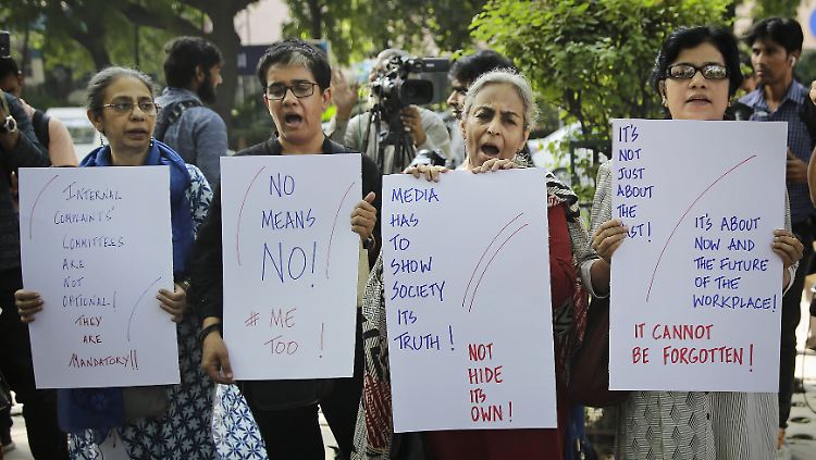 Die "#MeToo"-Bewegung hat nun auch Indien erreicht.