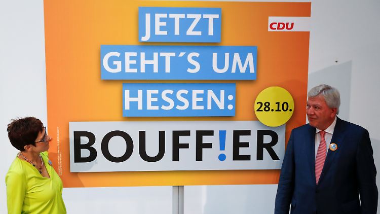 In den nächsten zwei Wochen geht es um Hessen. Bis 2020 soll es um die Erneuerung der CDU gehen - mit AKK an der Spitze.