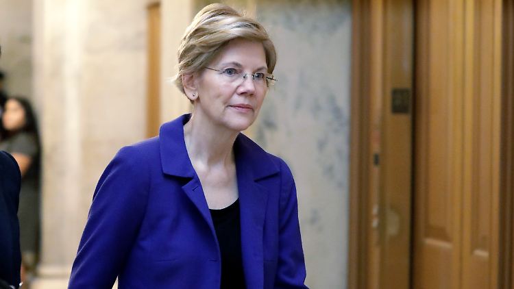 Die Demokratin Elizabeth Warren gilt bei den Zwischenwahlen des Senats als Favoritin.
