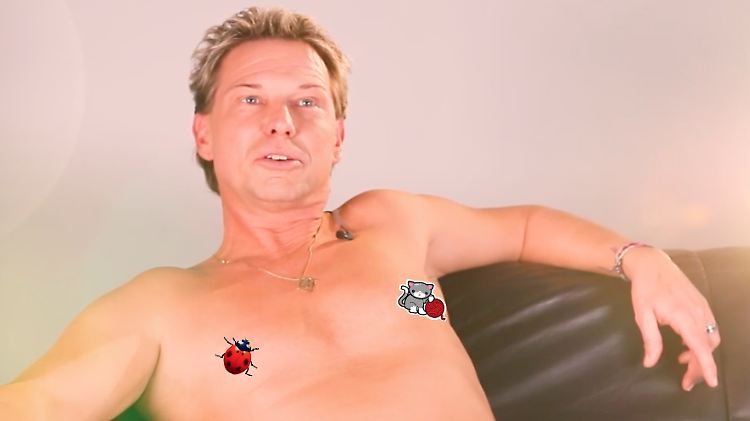 Markus ist auch Sauna-Aufguss-Meister.