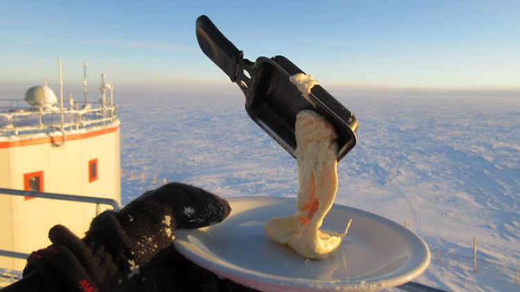 Voilà: Gefrorenes Raclette.