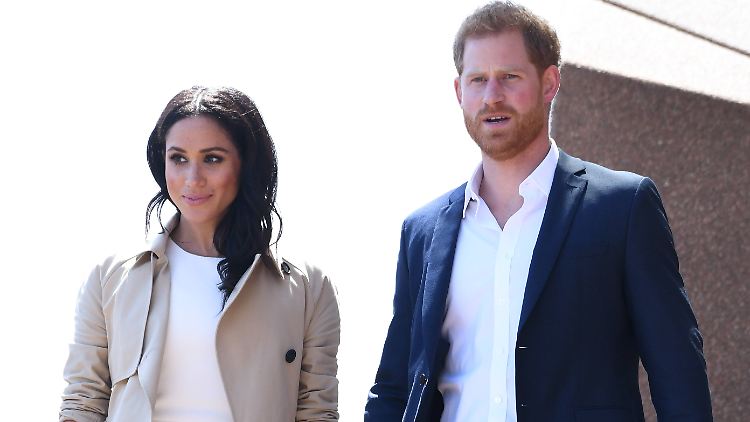 Derzeit auf Australien-Reise: Herzogin Meghan und Prinz Harry.
