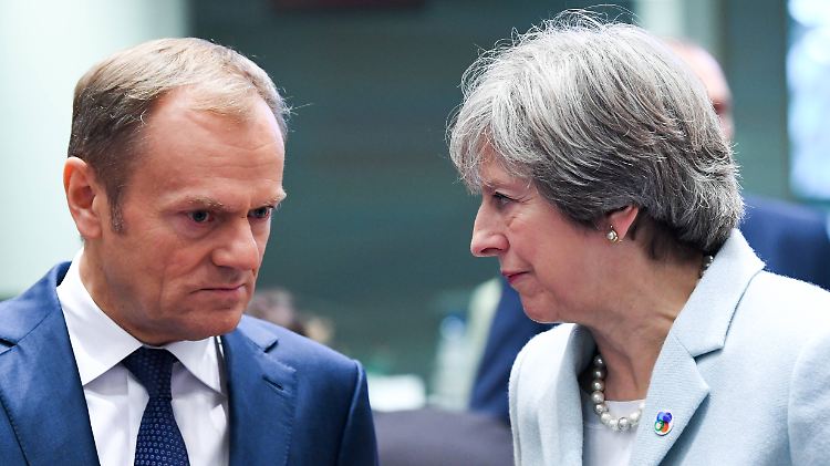 Vor dem EU-Gipfel erwartet EU-Ratspräsident Tusk konkrete Vorschläge der britischen Premierministerin May.