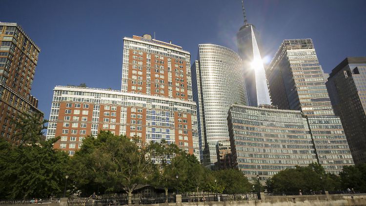 Der Finanzbezirk am Hudson River in New York. Hier hat Goldman Sachs seinen Stammsitz.