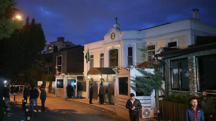 Die Ermittlungen im Fall Khashoggi gehen mittlerweile über die saudi-arabische Botschaft in Istanbul hinaus.