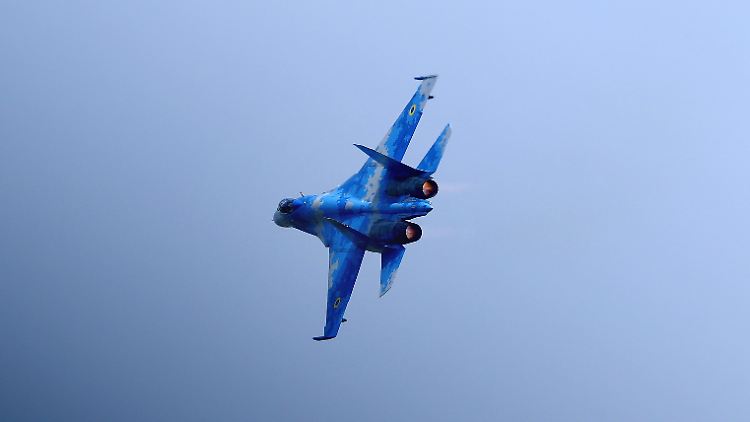 Ein Jagdflugzeug des Typs SU-27 war in den Unfall verwickelt.