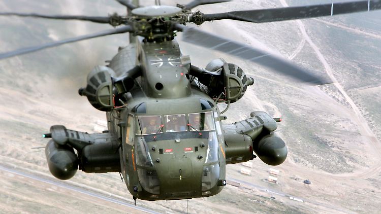 Rückgrat der Truppenversorgung in Afghanistan: Ein CH-53 der Bundeswehr (Archivbild).