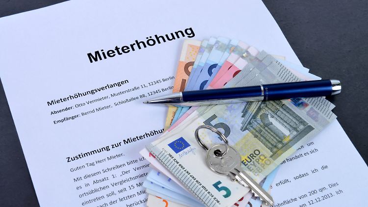 Eine Mieterhöhung wird nur mit Zustimmung des Mieters wirksam.