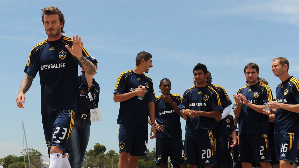 David Beckham und LA Galaxy: Europäischer Glanz in der US-amerikanischen Liga.