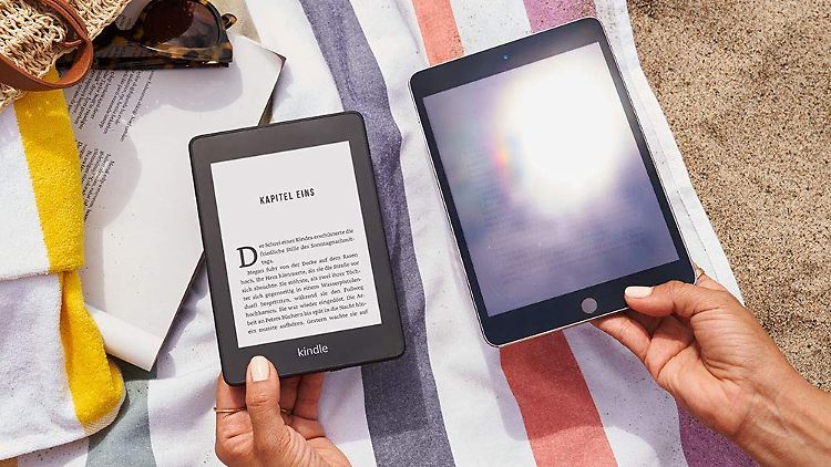 Nur einer der Vorteile von Ebook-Readern: Ihre Displays spiegeln nicht. 