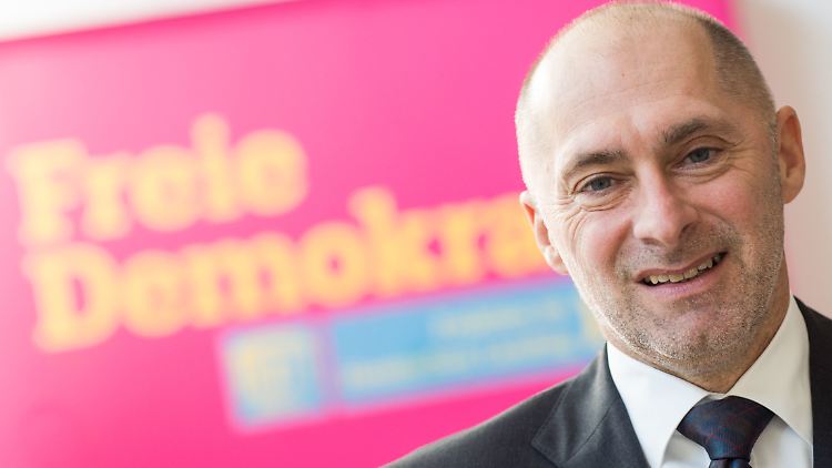 René Rock geht als Spitzenkandidat der FDP in die hessische Landtagswahl am 28. Oktober.