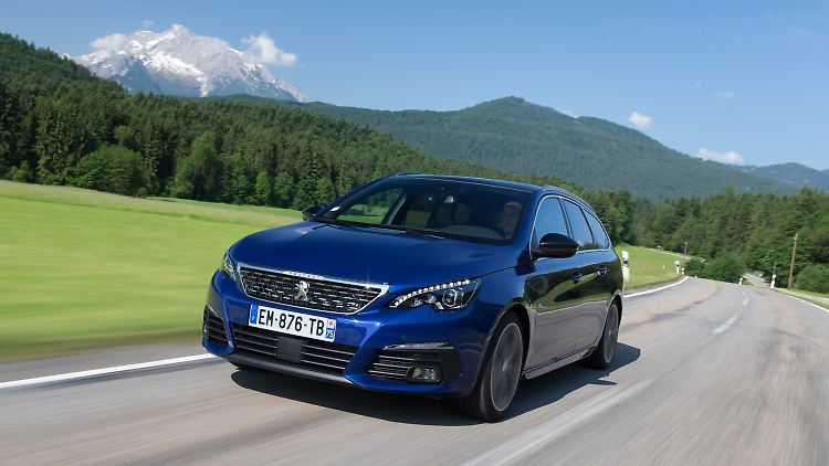 Einer der empfohlenen Diesel ist der Peugeot 308 SW Blue HDi 100.