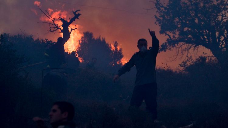 Das Flammenmeer in Israel greift immer noch um sich.