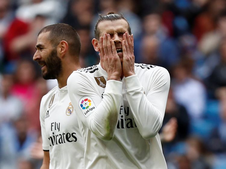 Wettbewerbsübergreifend ist das Real-Starsensemble um Gareth Bale seit fünf Spielen ohne Sieg.