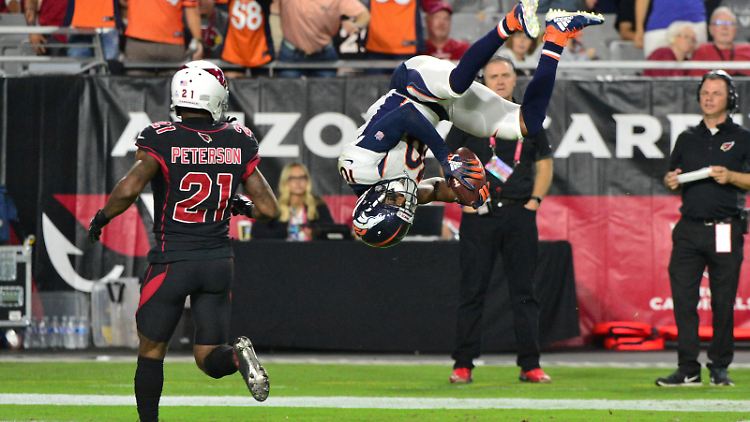 Szenen wie diese bei der NFL-Partie zwischen den Denver Broncos und den Arizona Cardinals hat Scott Hanson unzählige Male gesehen.