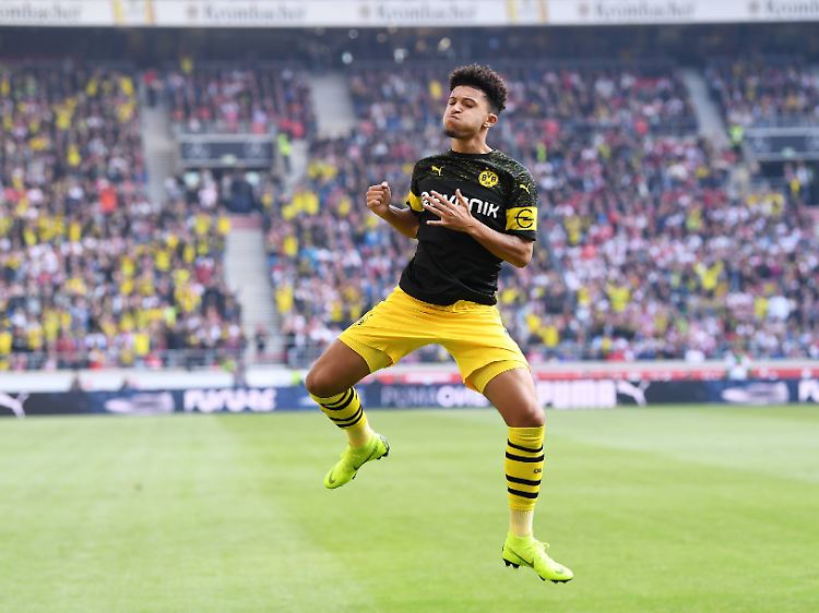 Jadon Sancho leitete den klaren BVB-Erfolg schon in der 3. Minute ein.