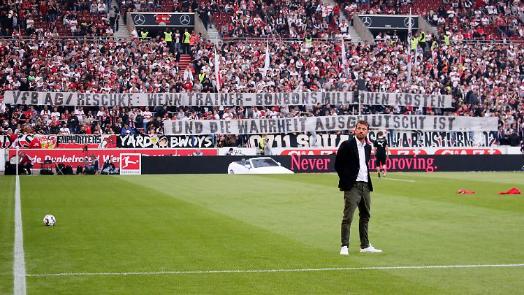 Markus Weinzierl konnten den frustrierten VfB-Fans zum Einstand kein Stuttgarter Erfolgserlebnis bescheren.