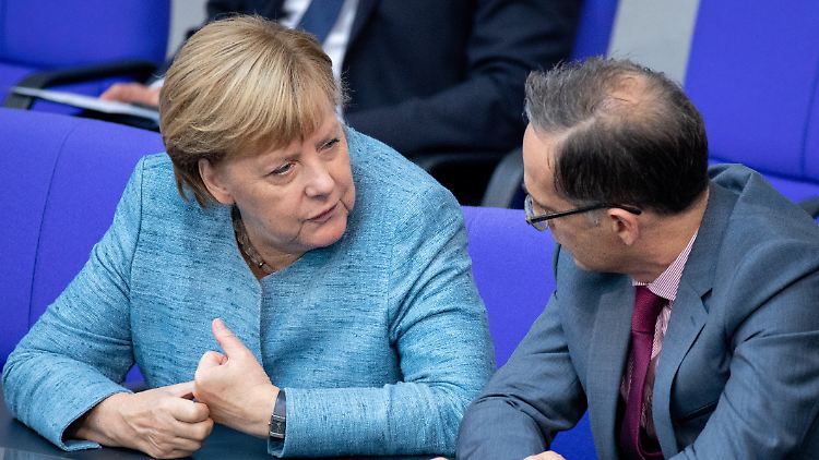 Merkel und Maas positionieren sich in ihrer Stellungnahme gemeinsam zur Tötung Khashoggis. 