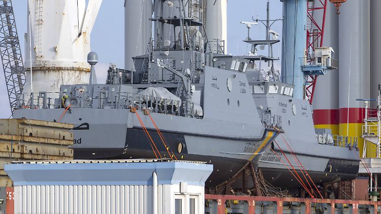 Deutsche Werften exportieren nicht nur Yachten nach Saudi-Arabien, sondern auch Patrouillenboote.