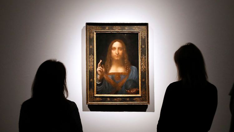 Vincis "Salvator Mundi", auf Deutsch "Erlöser der Welt", ist im letzten Jahr für 450 Millionen Dollar verkauft worden.