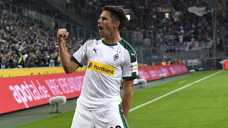 Jonas Hofmann gelang beim Heimsieg seiner Mönchengladbacher Borussia gegen den 1. FSV Mainz ein Dreierpack.