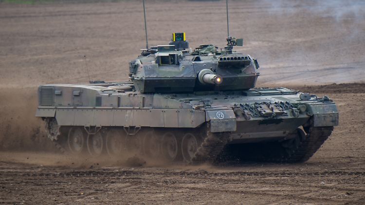 Ein Leopard-2-Panzer.
