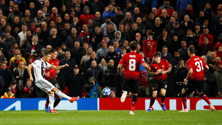 Cristiano Ronaldo traf gegen Man United nicht selbst, bereitete aber das Siegtor für Juventus vor.
