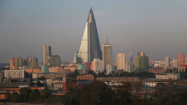 Die Hauptstadt Nordkoreas, Pjöngjang.