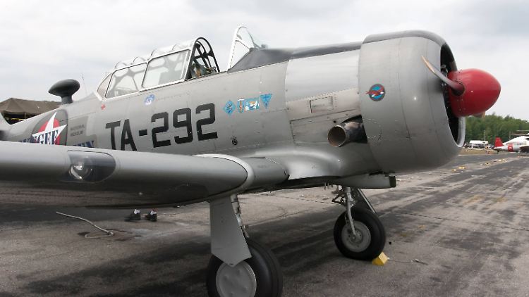 In Maschinen des Typs North American T-6 Texan wurden im Zweiten Weltkrieg Jagdpiloten ausgebildet. 