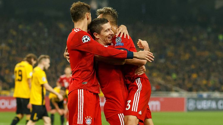 Nach dem Erfolg in Athen will der FC Bayern München den Schwung mit in die Bundesliga nehmen.