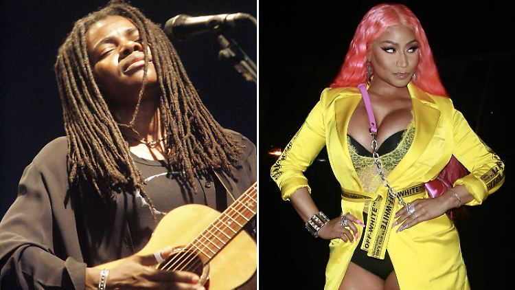 Zwei Generationen von Musikerinnen: Tracy Chapman (l.) und Nicki Minaj.