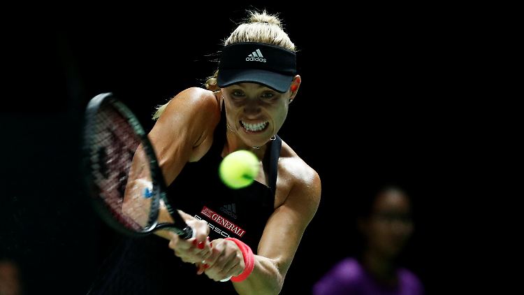 Für Angelique Kerber war das Spiel gegen Naomi Osaka ein wahrer Kraftakt.