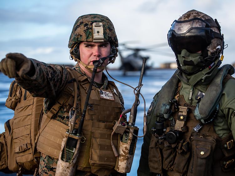 Großeinsatz im Norden Europas: Streitkräfte aus 31 Staaten müssen während "Trident Juncture" beweisen, dass sie koordiniert zusammenarbeiten können.