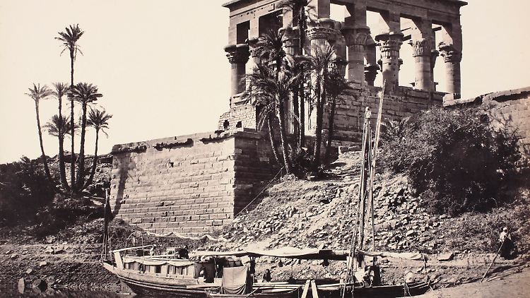 Francis Frith: Der Kiosk des Trajan, 1858.