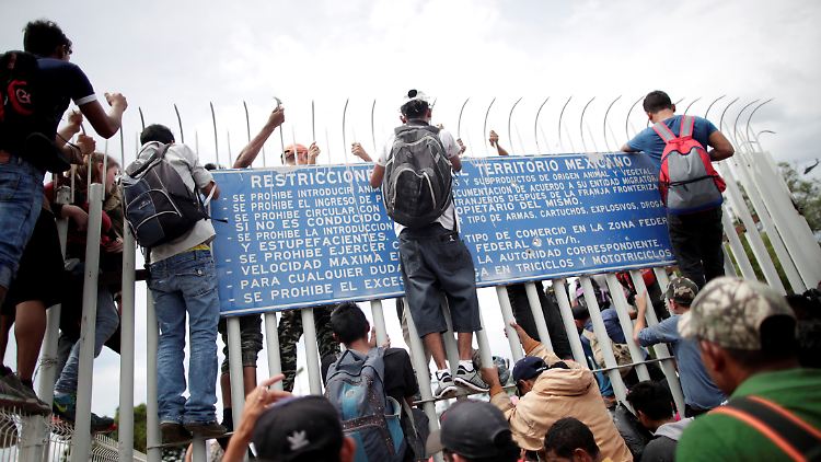 Szenen wie an der mexikanisch-guatemaltekischen Grenze sollen sich in den USA nicht wiederholen.