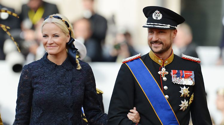 Mette-Marit an der Seite des Kronprinzen Haakon von Norwegen. Trotz ihrer Krankheit möchte sie so viel wie möglich arbeiten.