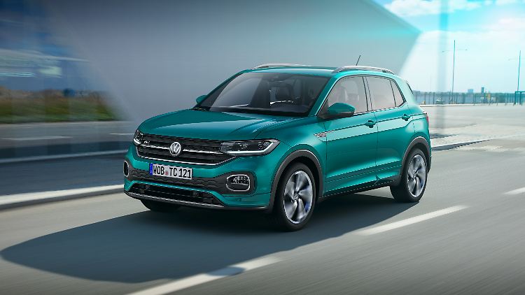 Der VW T-Cross sieht aus wie ein geschrumpfter Tiguan.