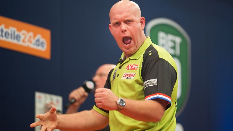 Van Gerwen will seinen Titel verteidigen.