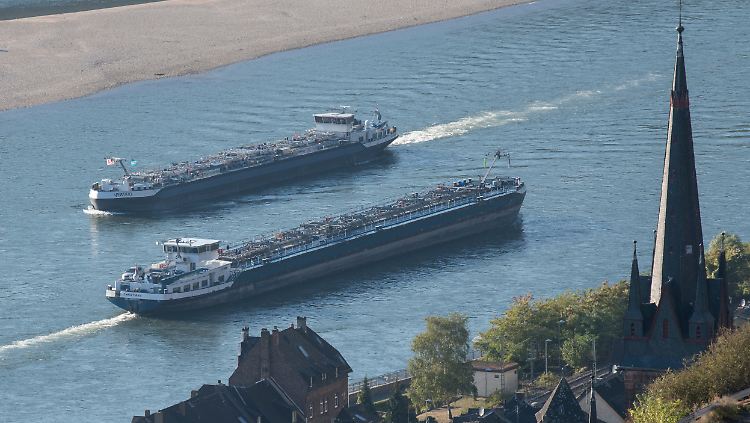 Niedrige Pegelstände und
Transportprobleme der Binnenschifffahrt haben laut IfW die Industrieproduktion behindert.